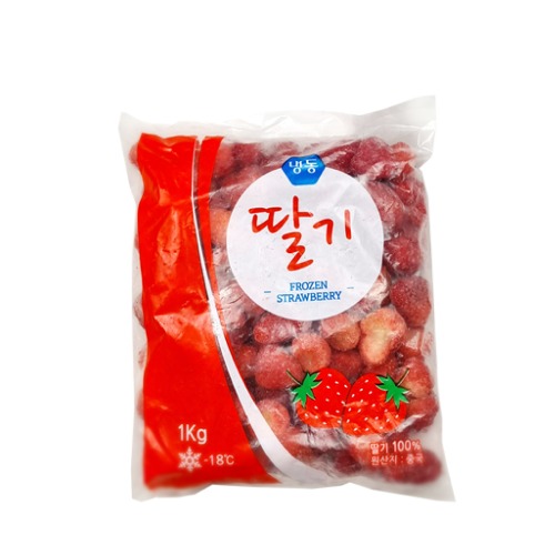 냉동 딸기 1kg